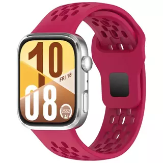 สายซิลิโคนสําหรับเล่นกีฬาสําหรับนาฬิกา Huawei Fit 5 Pro/4 Pro/5/4/3 สายรัดข้อมืออุปกรณ์เสริมสร้อยข้อมือ