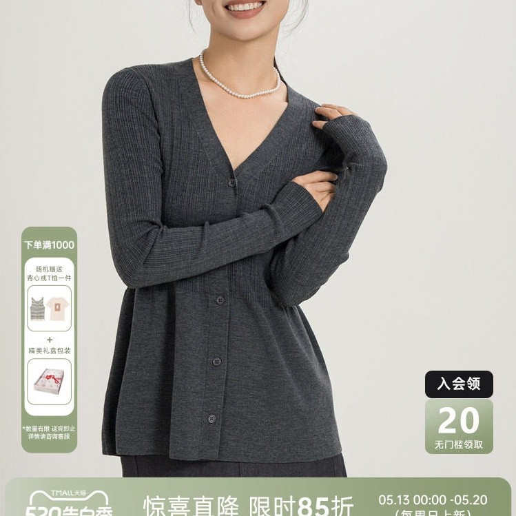 Hermans 60 ชิ้น 2 Strands 16 Stitches Fine Spinning Machine Washable ขนสัตว์เสื้อถัก One-Handed ยาว 
