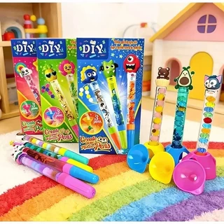 DIY Magic Quicksand ปากกาเมจิกทรายเด็ก ชุดศิลปะสร้างสรรค์ ของเล่นเสริมพัฒนาการเด็ก ของขวัญสำหรับเด็ก