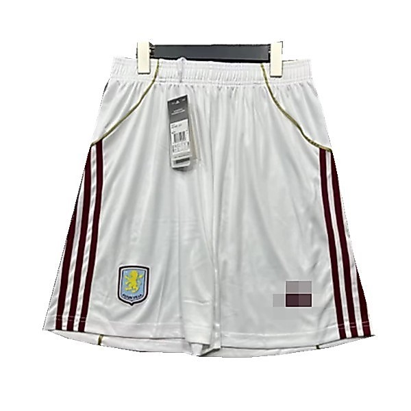 S-XXL คุณภาพสูง 2025 26 กางเกงฟุตบอล Aston Villa เหย้า กางเกงฟุตบอลชาย