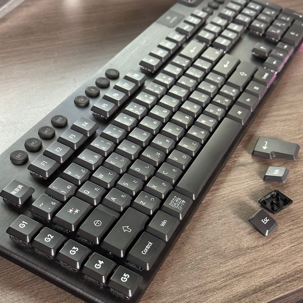 G G913 ญี่ปุ่น Phonetic PBT วัสดุ G915 G813 G815 G915TKL Backlight สีดําสีขาวสี Keycap