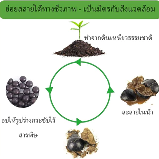 เม็ดดินเผา 9 mm. ดินเหนียว | ย่อยสลายได้ตามธรรมชาติ