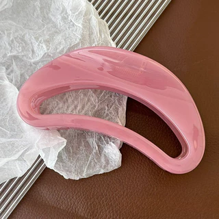 ผู้หญิงขนาดใหญ่ D Shape Grips ผม Cips Headwear อุปกรณ์เสริม