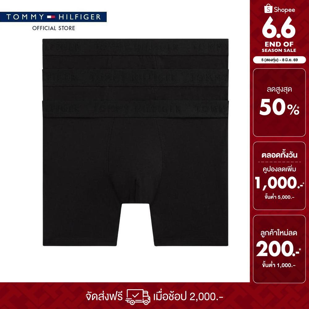 [ลดเพิ่ม 25% โค้ด T3JUNM3R3Y26] Tommy Hilfiger กางเกงชั้นใน ผู้ชาย รุ่น UM0UM03756 0R8 - สีดำ