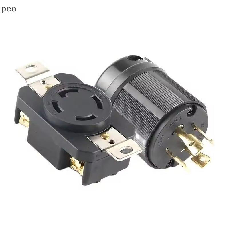 [PEO] 30A NEMA L15-30P L15-30R ปลั๊กสําหรับอุปกรณ์อุตสาหกรรมกําลังสูง VN