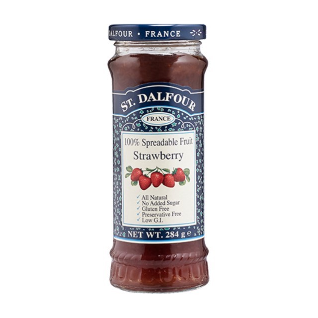เซนต์ดาลฟูร์ แยมรสสตรอว์เบอร์รี St.Dalfour Strawberry Jam 284g.