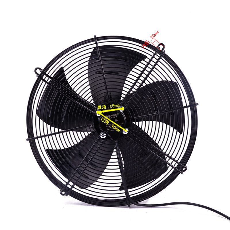 มอเตอร์ชิมเมอร์โรเตอร์ภายนอกพัดลมตู้เย็น YWF4D-450S 450B 4E 6D 6E คอนเดนเซอร์ Axial Fan