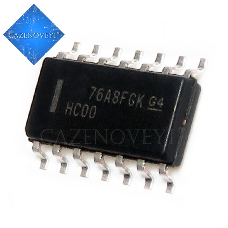 20 ชิ้น SN74HC00DR 74HC00D 74HC00 SOP-14 ชิป