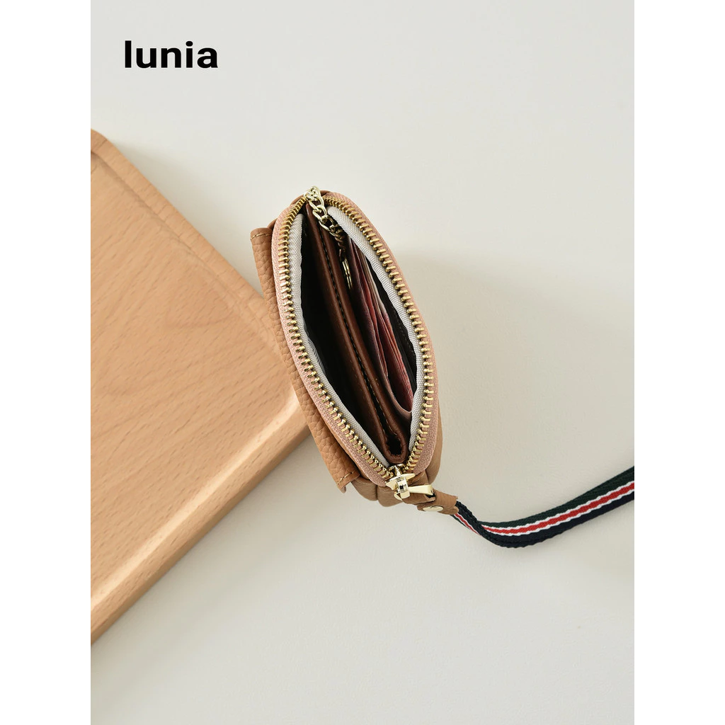 Lunia Original Clutch Bag Cowhide Handle Coin Purse Card Key Drivers License Headphone Lipstick Air Cushion Storage Bag thumbnail 6