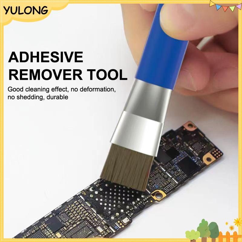 YU แปรงทําความสะอาด PCB ป้องกันไฟฟ้าสถิต – แปรงนิรภัยสองหัวสําหรับโทรศัพท์และชุดเครื่องมือซ่อมแซมเมนบอร์ด NG