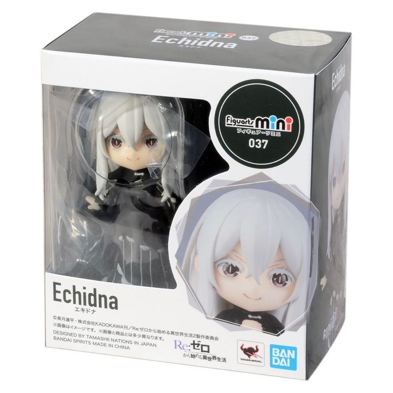 【พร้อมส่ง】re zero emilia rem figure [จัดส่งรวดเร็วของแท้] Bandai Figuarts Mini FM Zero Life in Anoth