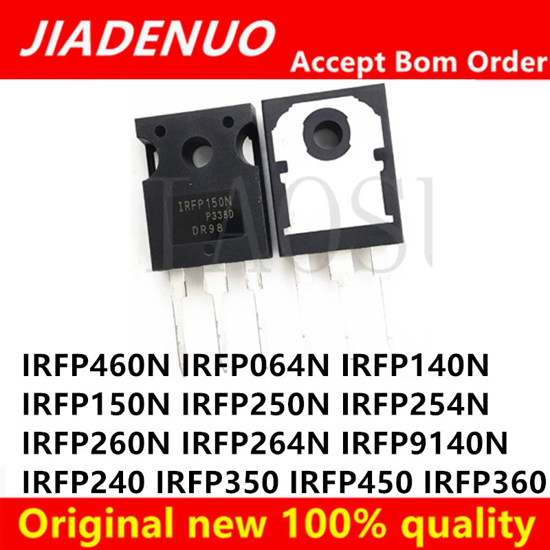 5PCS IRFP460N IRFP064N IRFP140N IRFP150N IRFP250N IRFP254N IRFP260N IRFP264N IRFP9140N IRFP240 IRFP3