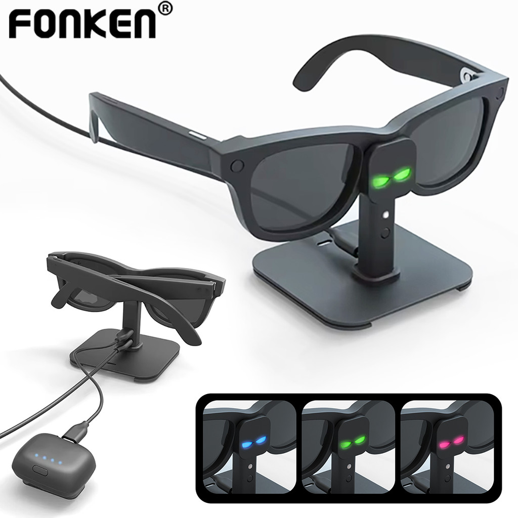 แท่นชาร์จสําหรับ Meta Way-farer/Sky-ler/Oak-ley HSTN/Head-liner /Blay-zer Optics/Scriber AI แว่นตา D