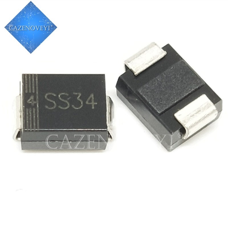 50 ชิ้น 1SS34BF S34B SS34 SS34B SMB-SMBF Surface Mount Schottky Barrier Rectifier 100% ne