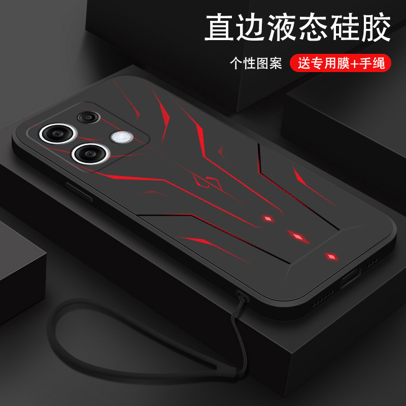 Red note13 Silicone Soft Shell ไม่ใช่ Xiaomi Thirteen Boys Girls por Shell เหมาะสําหรับ