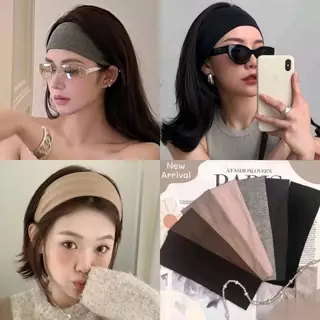 💕JoyTray💕ผ้าคาดผมสายฝอ Headband ใส่สบายเนื้อผ้าดียืดได้เยอะ ซับเหงื่อได้