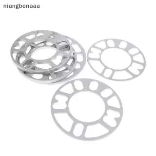(niangbenaaa) 3/5/6/8/10 มม.อลูมิเนียมล้อรถ Spacer Adaptor Shims แผ่นรถอุปกรณ์เสริมใหม่
