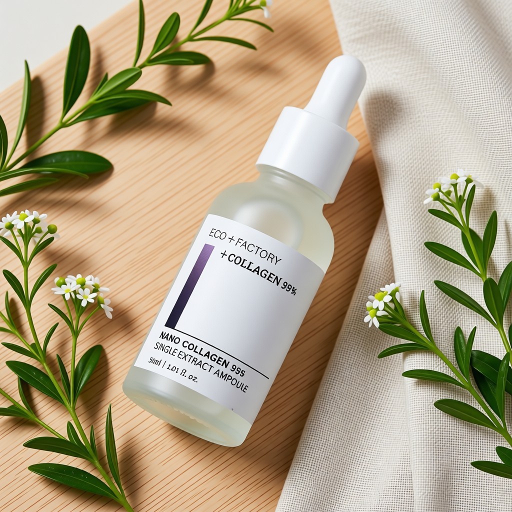 [eco + factory] Nano Collagen Single Extract Ampoule, 30ml, 1pc | คอลลาเจน | ความยืดหยุ่น | กระชับ |