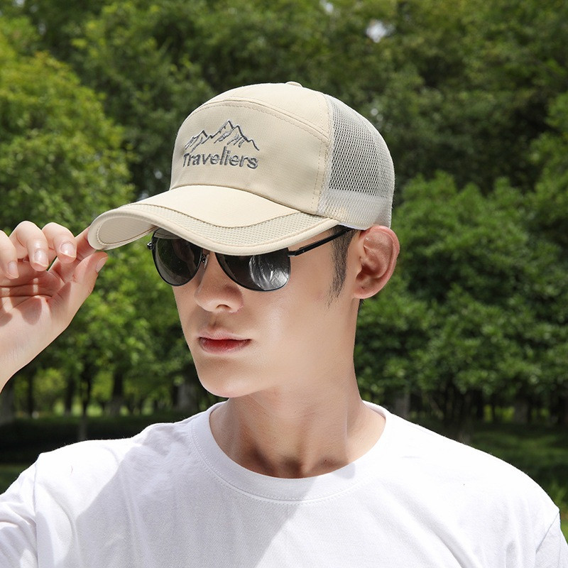 หมวกแก๊ป Traveller หมวกเบสบอลแฟชั่นเกาหลี กันแดด ใส่ได้ทั้งผู้ชายและผู้หญิง (B165)