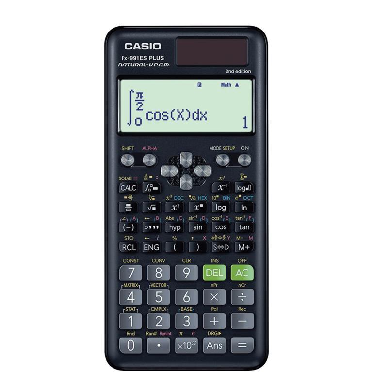 CASIO เครื่องคิดเลขวิทยาศาสตร์ รุ่น FX-991ESPLUS-2 สีดำ