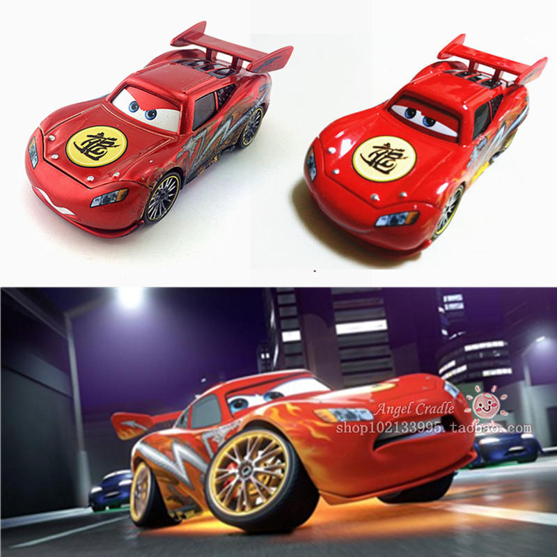 เด็กรถของเล่นเรื่องราวรถโลหะผสมไฟฟ้าจีนมังกร McQueen รถแข่งโตเกียว McQueen รถของเล่น