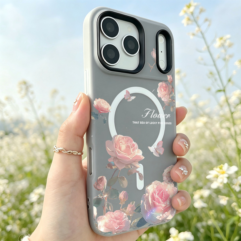 การชาร์จแบบไร้สาย💖เคส Apple รองรับ iPhone เคสไอโฟน 17 16 15 14 13 12 11 PRO MAX PROMAX PLUS เคสแม่เหล็ก-BXGDCX46