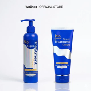 ไบโอทรีทเม้น Bio treatment Green Bio Super Treatment Cream ทรีทเมนท์ดูแลเส้นผม. 150 - 250 ml.