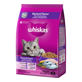 อาหารแมว วิสกัส ราคาถูก whiskas แบบเม็ด ( วิสกัส เม็ด ) 1.2 kg.