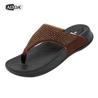 ADDA รุ่น 31J6G-W1 Size 4–7 สายคาดแต่งคริสตัล พื้นรองเท้าดีไซน์ นุ่ม ใส่สบาย เดินทั้งวันก็ยังมั่นใจ