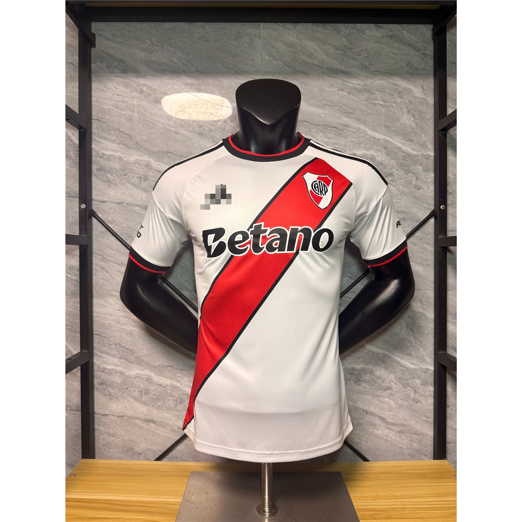 2026 2027 Player Version River Plate Special Edition Red White Soccer Jersey Breathable Quick Dry Fo
