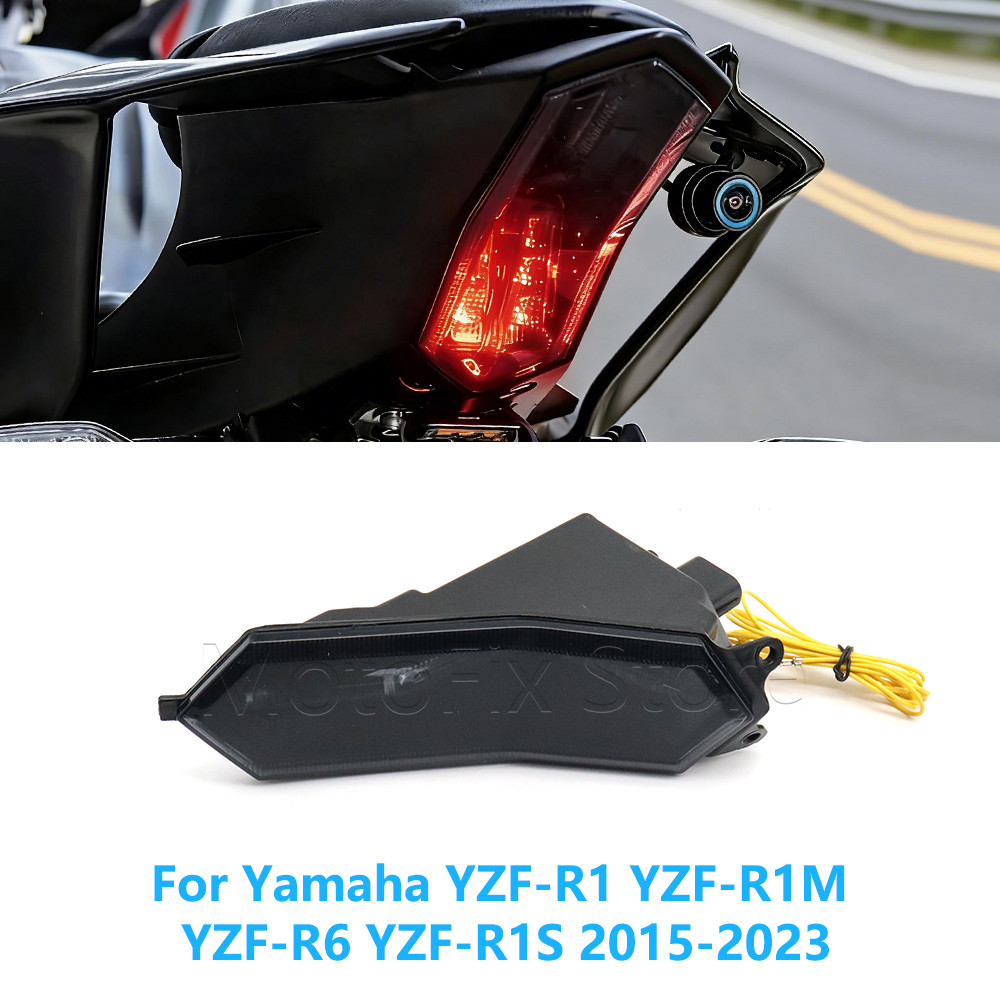 สําหรับ Yamaha YZF R1 R6 R7 R1M R1S YZF-R1 YZF-R6 YZF-R7 รถจักรยานยนต์ LED ไฟท้ายไฟเลี้ยวความต้านทาน