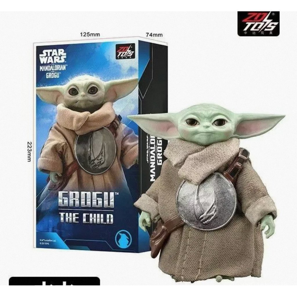 ZD TOYS Yoda Grogu รูป Star Wars Mandalorian ผลิตโดย ZD TOYS TUBW