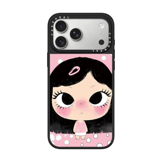 CASENEAL การ์ตูนน่ารัก yuy สาวกระจกหน้าเคสโทรศัพท์สําหรับ iPhone 17 Pro Max 16 ProMax 15Pro 14 Plus 13 12 โทรศัพท์กันกระแทกขอบนุ่มฮาร์ดป้องกันกรณี