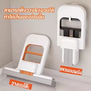 ไม้ถูพื้นมินิ ไม้ถูพื้นขนาดเล็ก Mini Mop เครื่องมือทำความสะอาดทั้งแบบเปียกและแห้ง ไม่ต้องบีบด้วยมือ
