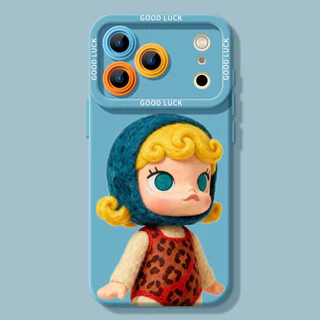[มอลลี่สีชมพูน่ารัก] เคสโทรศัพท์ ไอโฟน สไตล์ใหม่/17/16โปรแม็กซ์15/14 ป้องกันการกระแทก 13/12 สร้อยข้อมือ