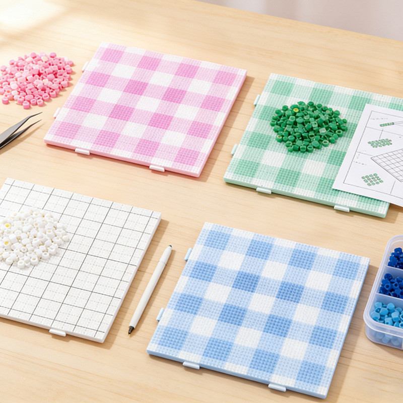 52x52 Pins ฟิวส์ลูกปัด Pegboards ทนความร้อน DIY Perler ลูกปัดบอร์ดสแควร์ 2.6 มม.ลูกปัดฟิวส์บอร์ดปริศนาทํา