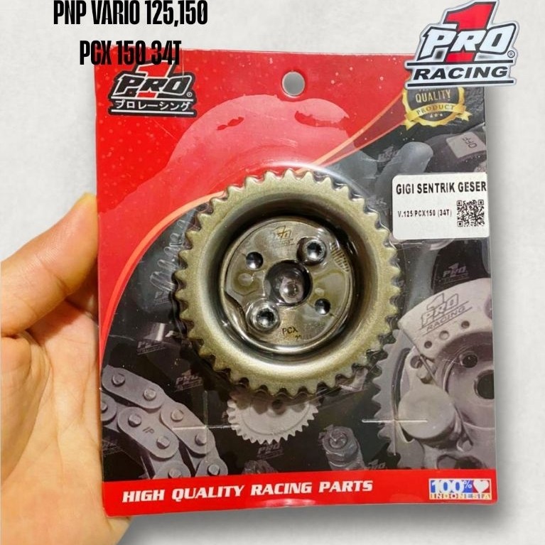 Original 34T Vario 125 Vario 150 PCX 150 Pro 1 Racing Gear