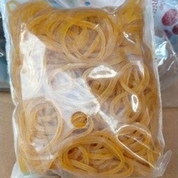 [AW] - ยางรัดเหลือง 14mm 80Gram