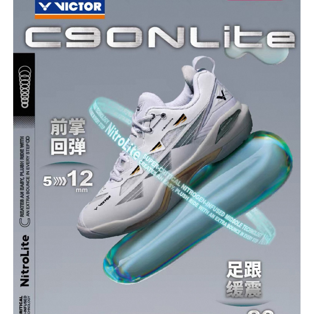 Victor Victory รองเท้าแบดมินตัน victor ผู้ชายผู้หญิงกีฬามืออาชีพ Breathable Shock Absorption Star สไ