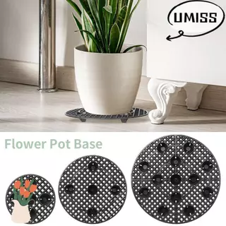 UMISS Plant Stands 20/30/40 ซม.ดอกไม้หม้อผู้ถือพืชชั้น Protector Patio Deck กระถางต้นไม้จานรอง
