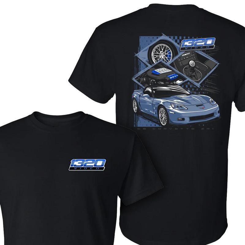 [มีสินค้า] เสื้อยืด รุ่น 1320 Video C6 Corvette ZR1, ประสิทธิภาพสูง