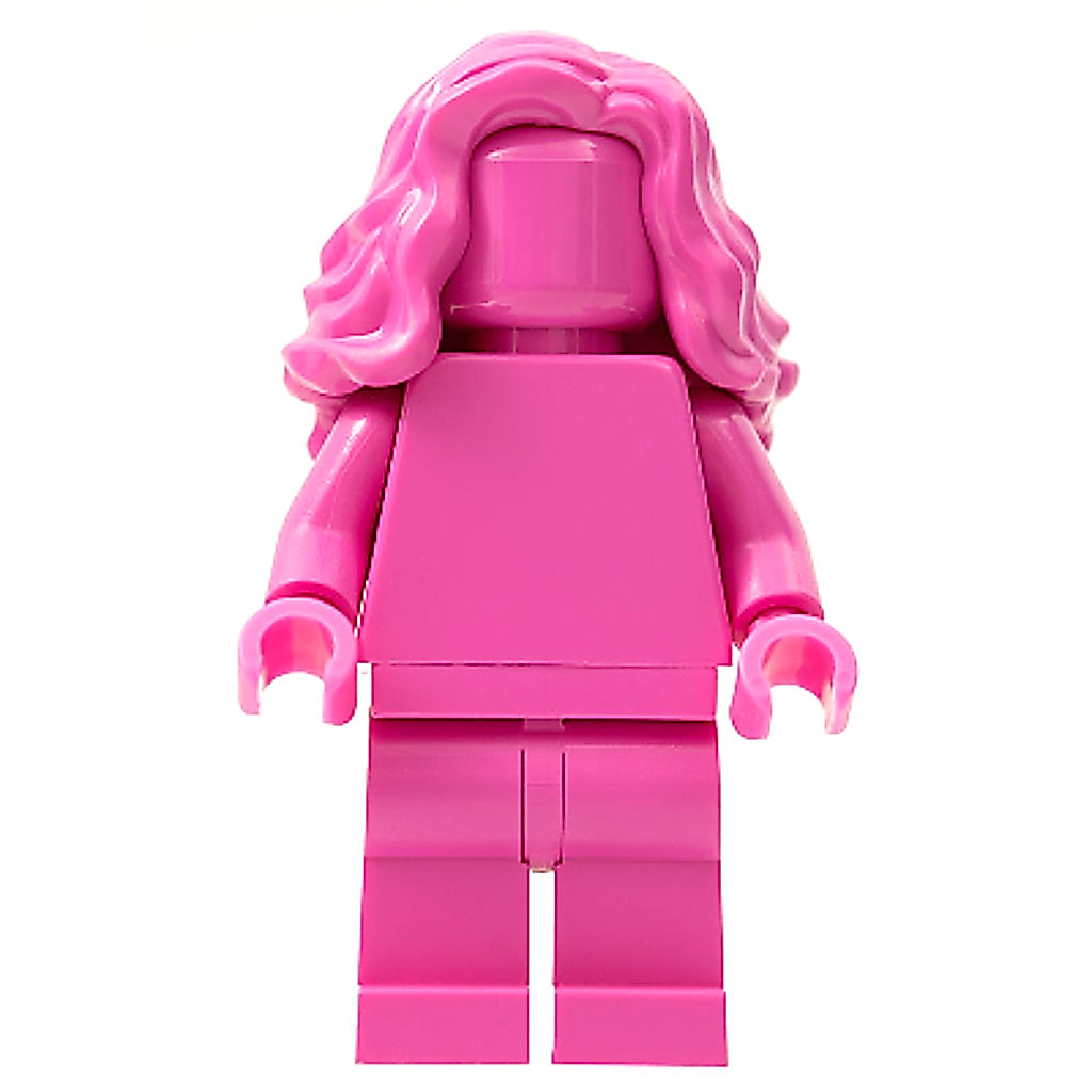 Brick2cube Minifigure - Everyone is Awesome Dark Pink (Monochrome) - tls110
