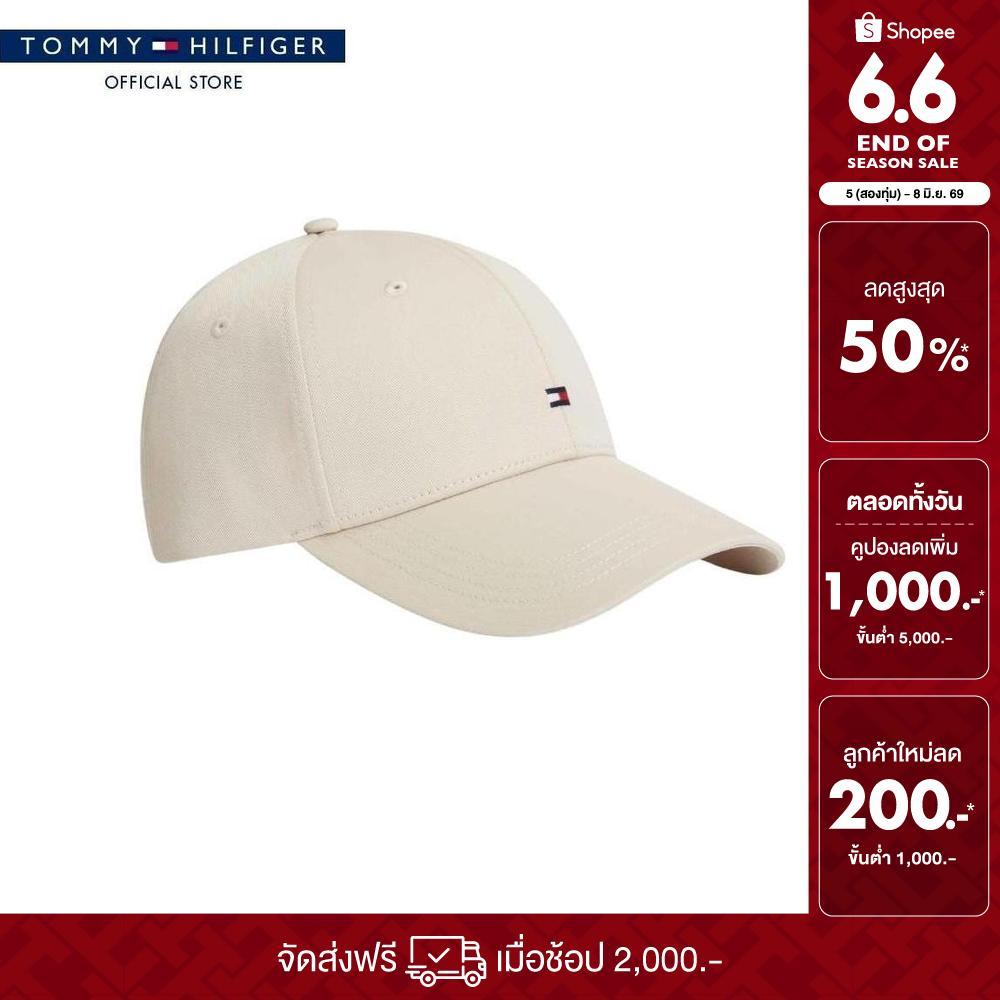 [ลดเพิ่ม 25% โค้ด T3JUNM3R3Y26] Tommy Hilfiger หมวก ผู้ชาย รุ่น AM0AM13008 ACI - สีเบจ