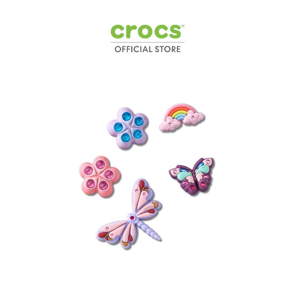 CROCS ตัวติดรองเท้า JIBBITZ™ MAGICAL GARDEN BUG 5 PACK รุ่น 10017919 - MULTICOLOR