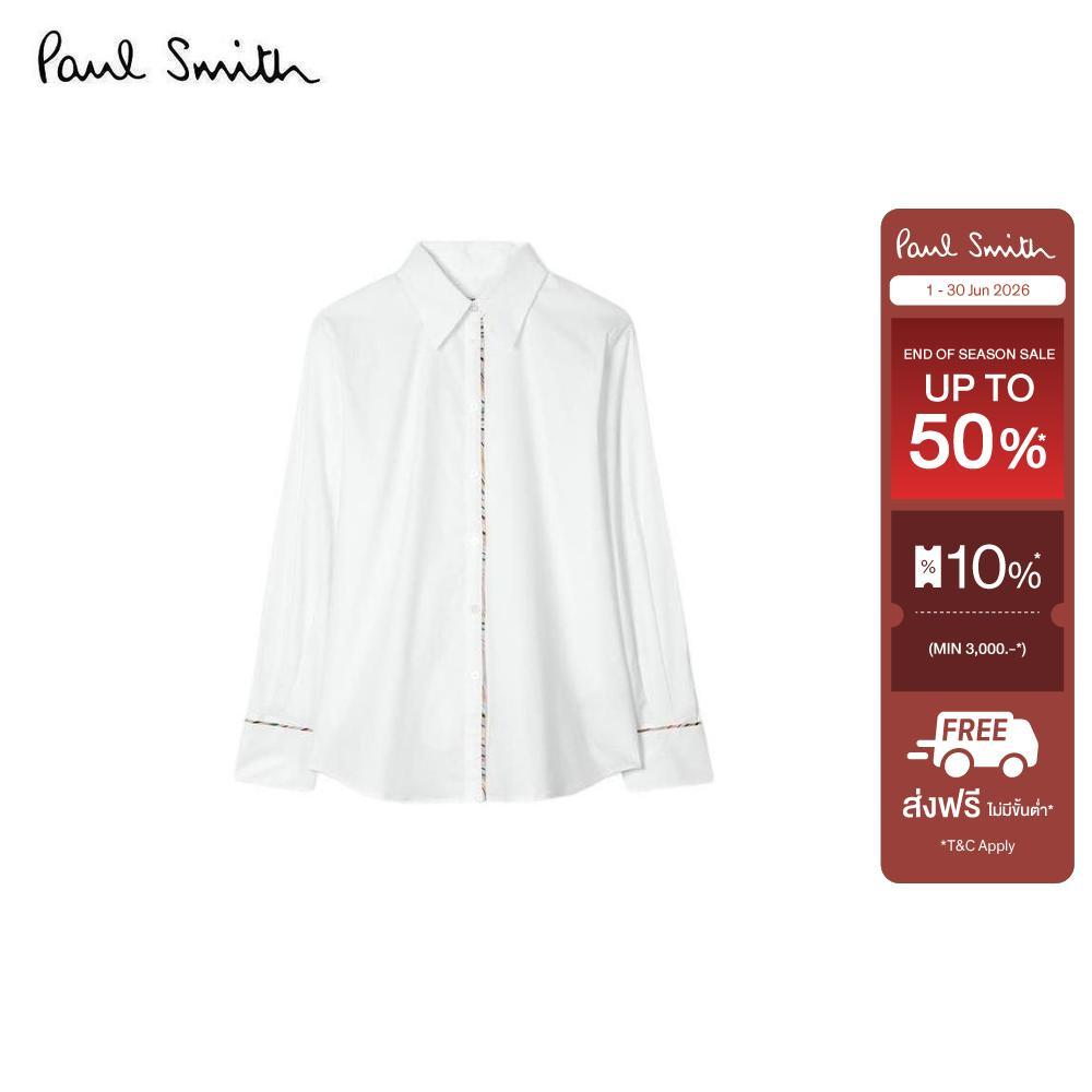 Paul Smith เสื้อเชิ้ตผู้หญิง รุ่น W2R-335B-V21598-01 สี White