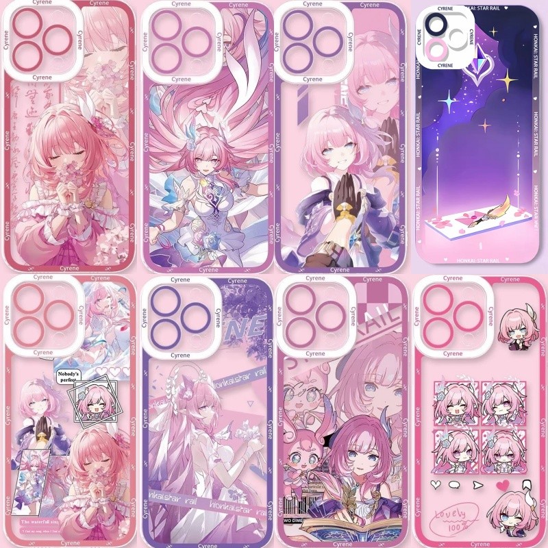 ปลอกสําหรับ OPPO Reno 15F 14F 15 14 Pro 13F 13 12 11 Pro Plus 12F 11F Reno15F Reno15 5G Shell Cyrene อะนิเมะ Honkai Star Rail