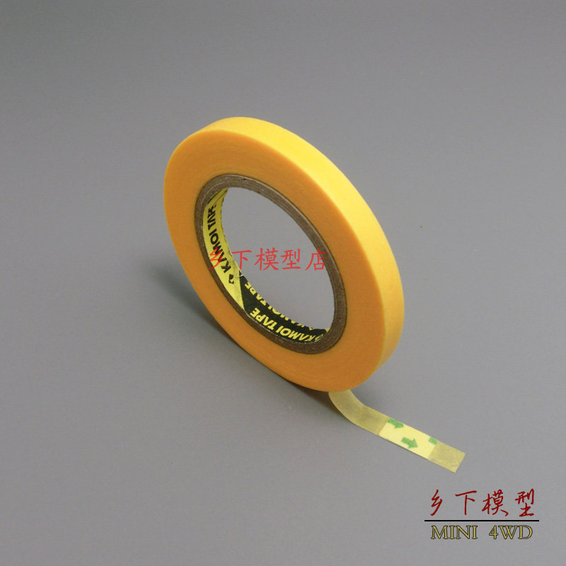 อุปกรณ์เสริมเครื่องมือขับเคลื่อนสี่ล้อ Made in Japan KAMOI Kamai รุ่น Masking Tape กว้าง 6-12 มม.