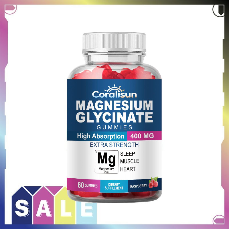 Magnesium Glycinate Gummies ปรับปรุงคุณภาพการนอนหลับ บรรเทาความวิตกกังวลและความเครียด