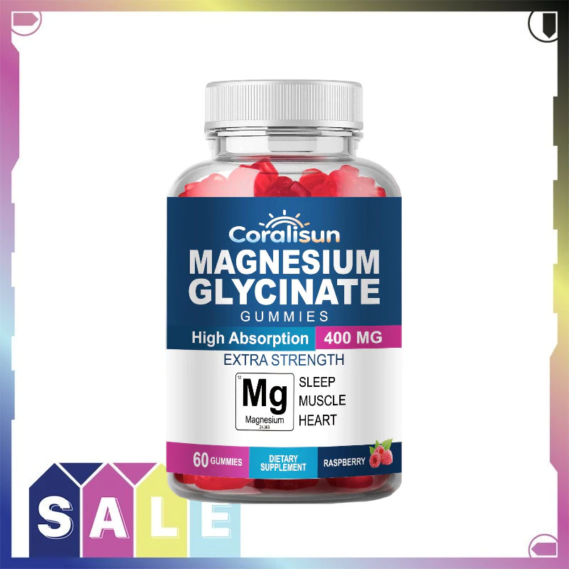 Magnesium Glycinate Gummies ปรับปรุงคุณภาพการนอนหลับ บรรเทาความวิตกกังวลและความเครียด