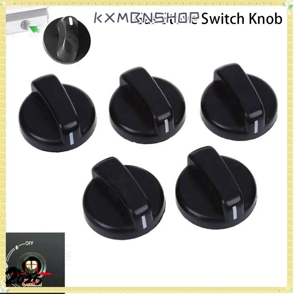 19KXMBNSHOP 1/2/5 ชิ้นเตาแก๊สปุ่มควบคุม, 8 มม.พลาสติก Handle Hob ลูกบิด, เตาอบช่วงทั่วไปสําหรับ Benchtop Burner เปลี่ยนปุ่มสวิทช์